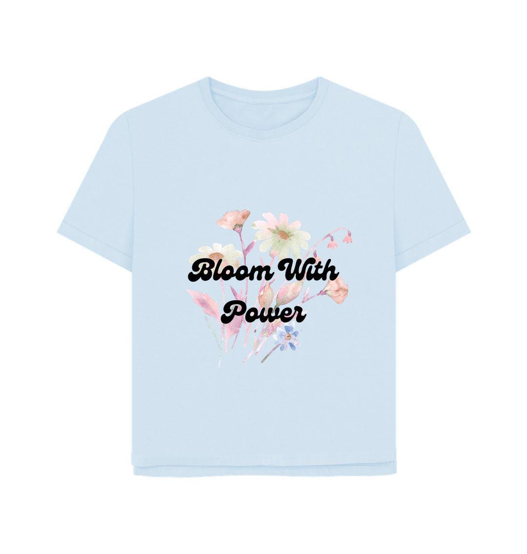 Women's Spring Into Action Tee – Bloom With Bold Purpose