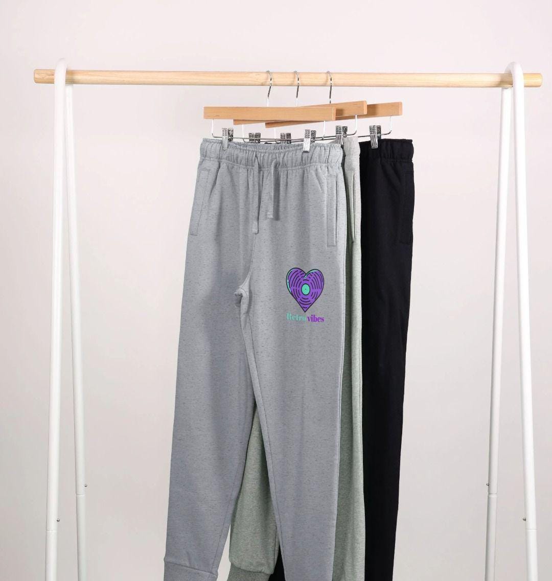 Women’s Retro Heart Joggers