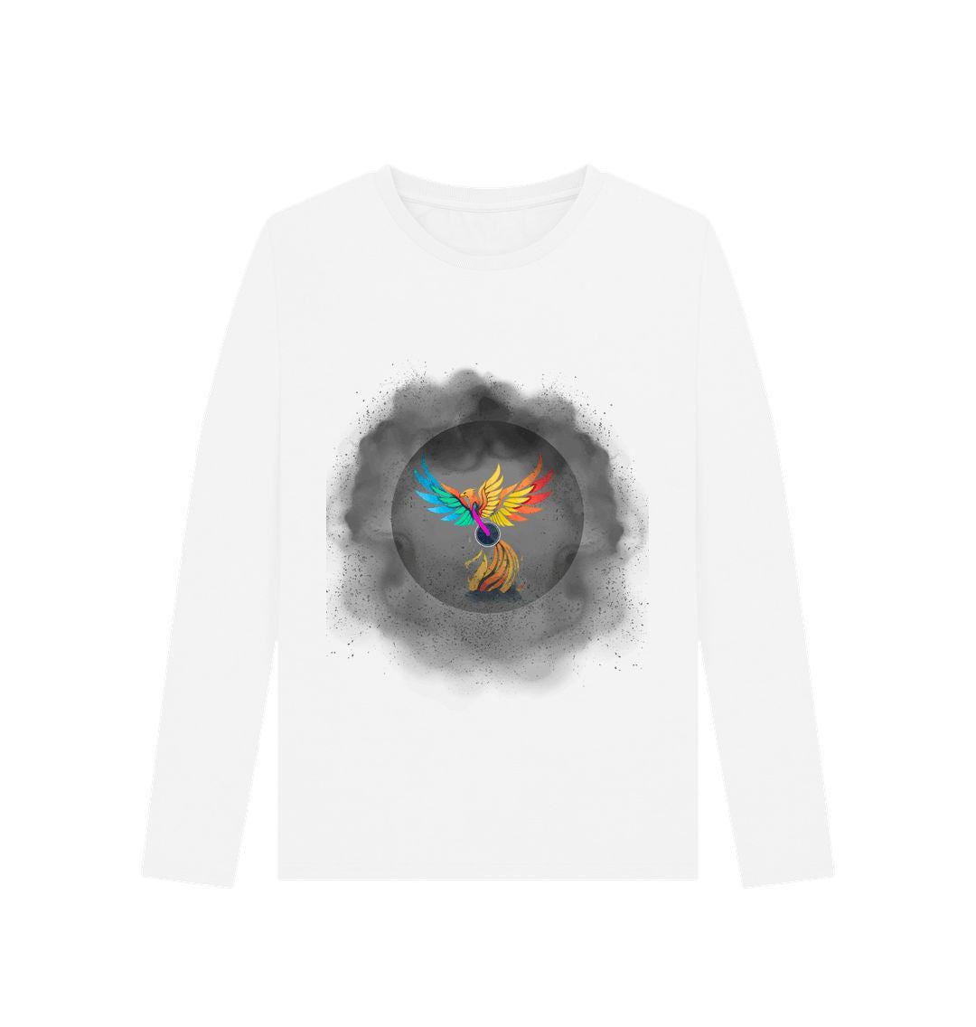 Rise In Strength With The Phoenix Of Unity Long-sleeve Tee