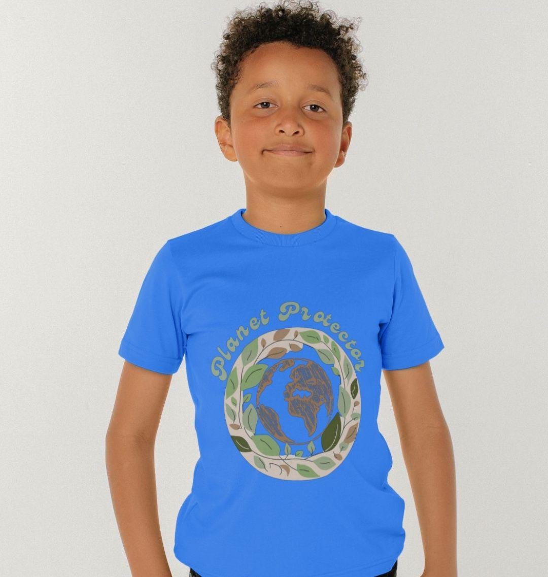 Little Planet Protector – Nurture The Future | Kids’ Organic Tee