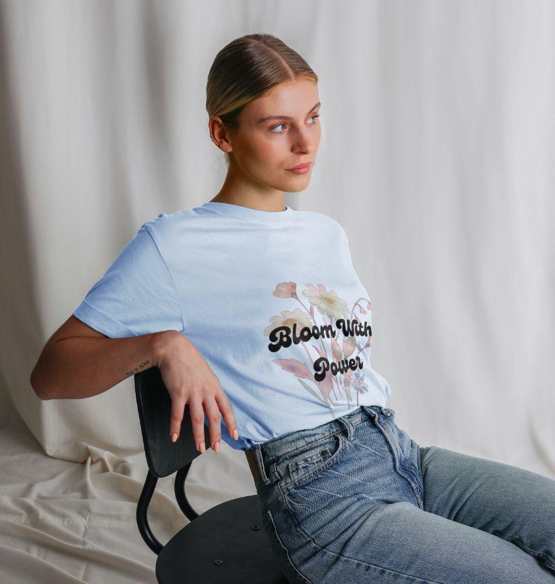 Women's Spring Into Action Tee – Bloom With Bold Purpose