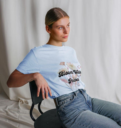 Women's Spring Into Action Tee – Bloom With Bold Purpose