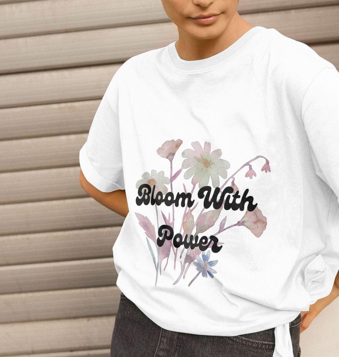 Women's Spring Into Action Tee – Bloom With Bold Purpose