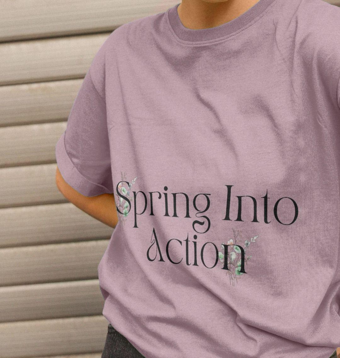 Women's Bloom With Power Tee – Grow Confidence Sustainably