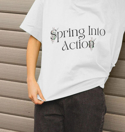 Women's Bloom With Power Tee – Grow Confidence Sustainably