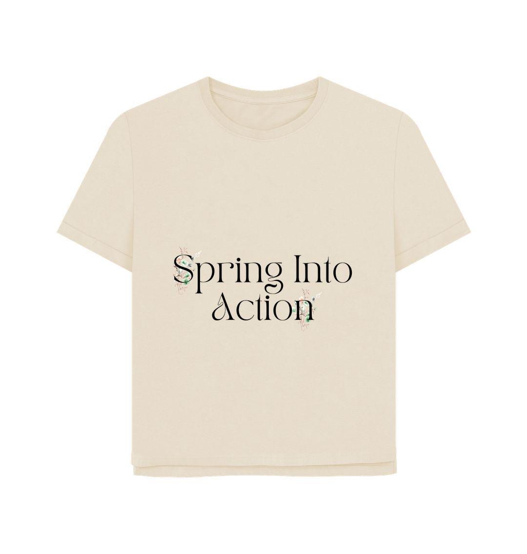 Women's Bloom With Power Tee – Grow Confidence Sustainably