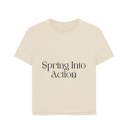 Women's Bloom With Power Tee – Grow Confidence Sustainably