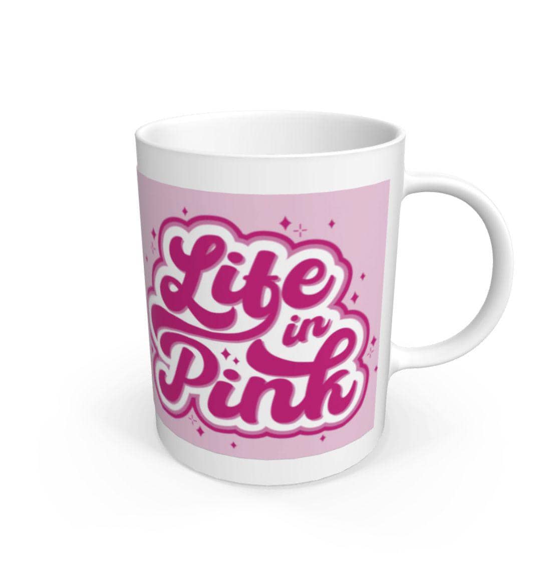 Life In Pink Eco Mug – Rosy Vibes Only