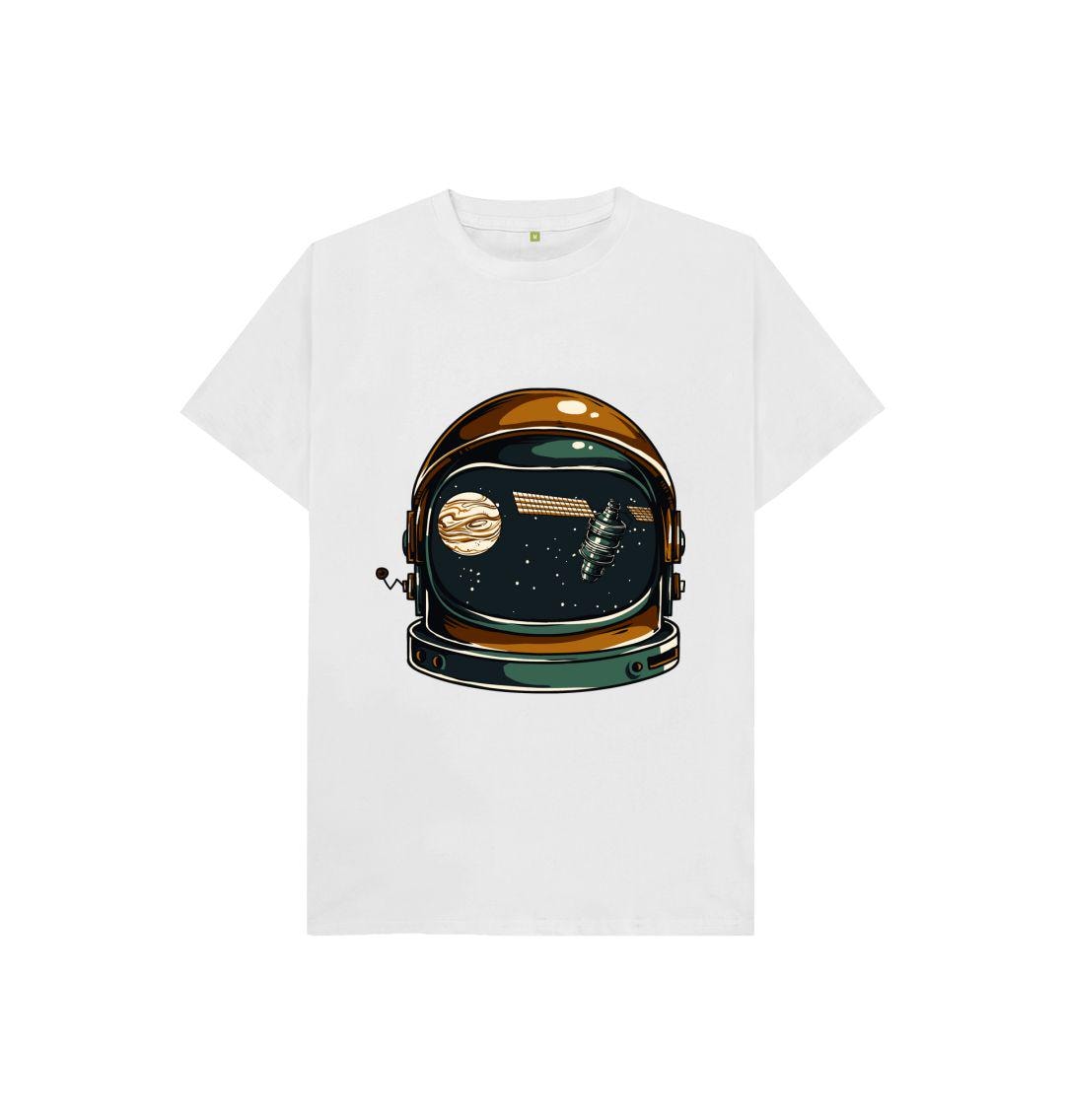 Chic Planet By Kat Wells Astronaut Helmet Boys Basic T-shirt