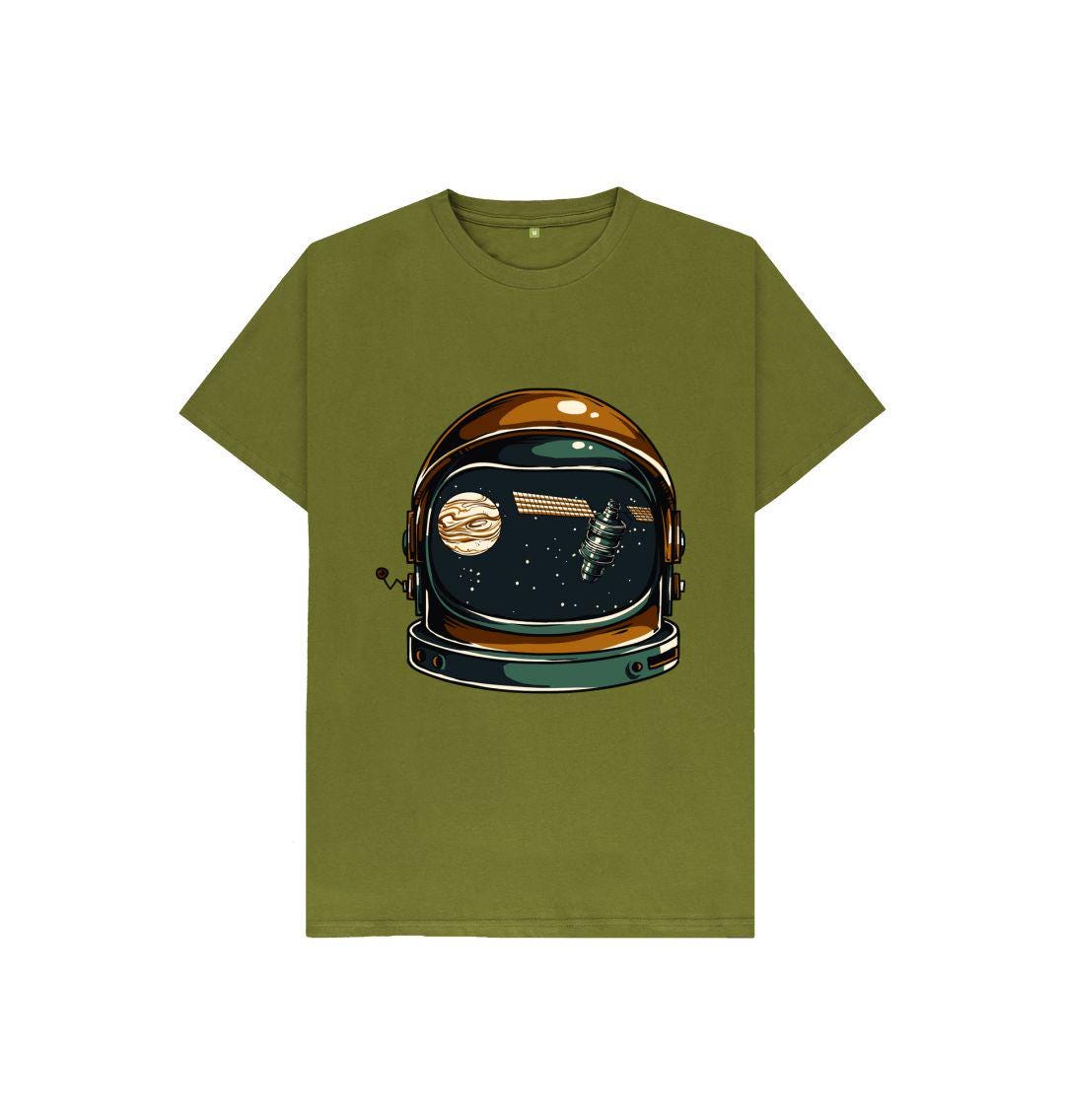 Chic Planet By Kat Wells Astronaut Helmet Boys Basic T-shirt