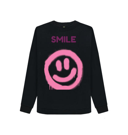 Chic Planet By Kat Wells Smile Women's Crewneck Jumper