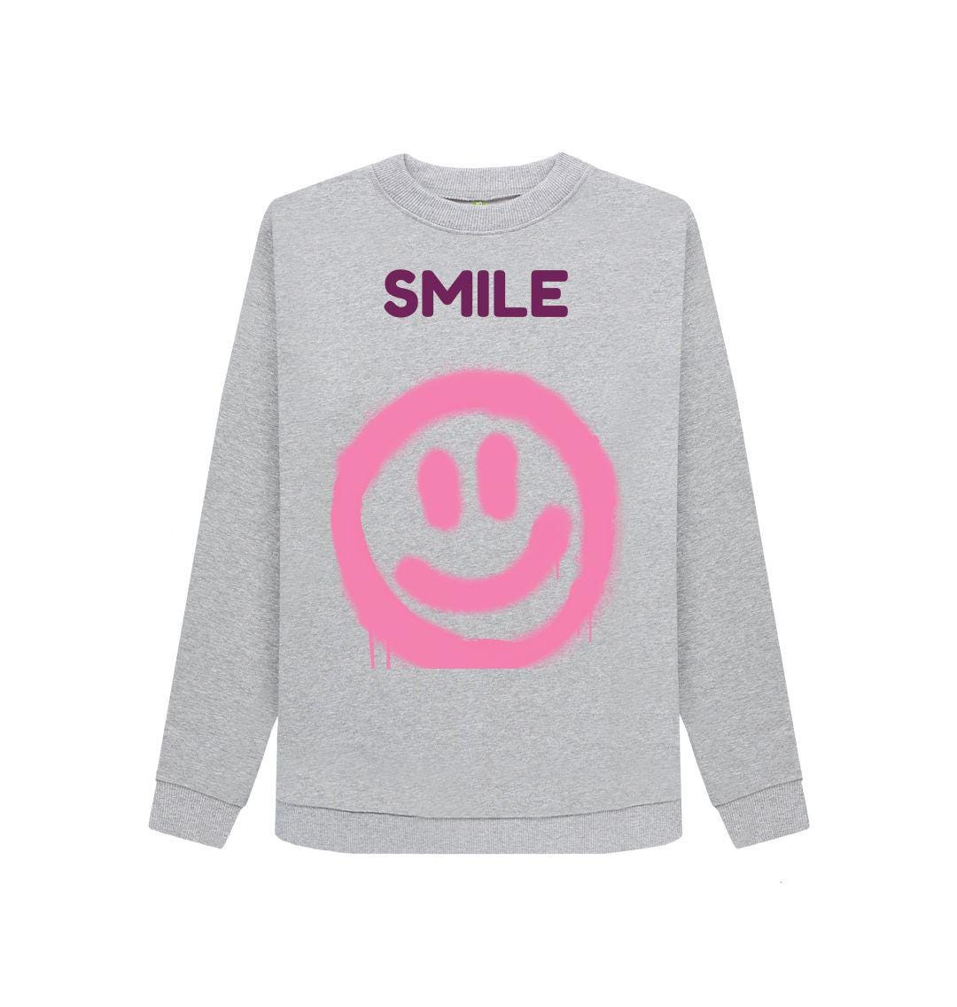 Chic Planet By Kat Wells Smile Women's Crewneck Jumper