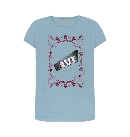 Valentines Collection: Chic Planet By Kat Wells Women's Crew Neck Tee