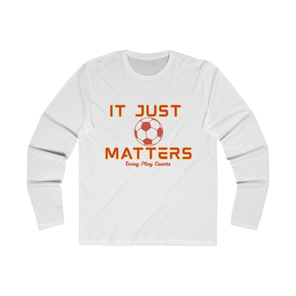 It Just Matters Football Tee Red & Gold Edition