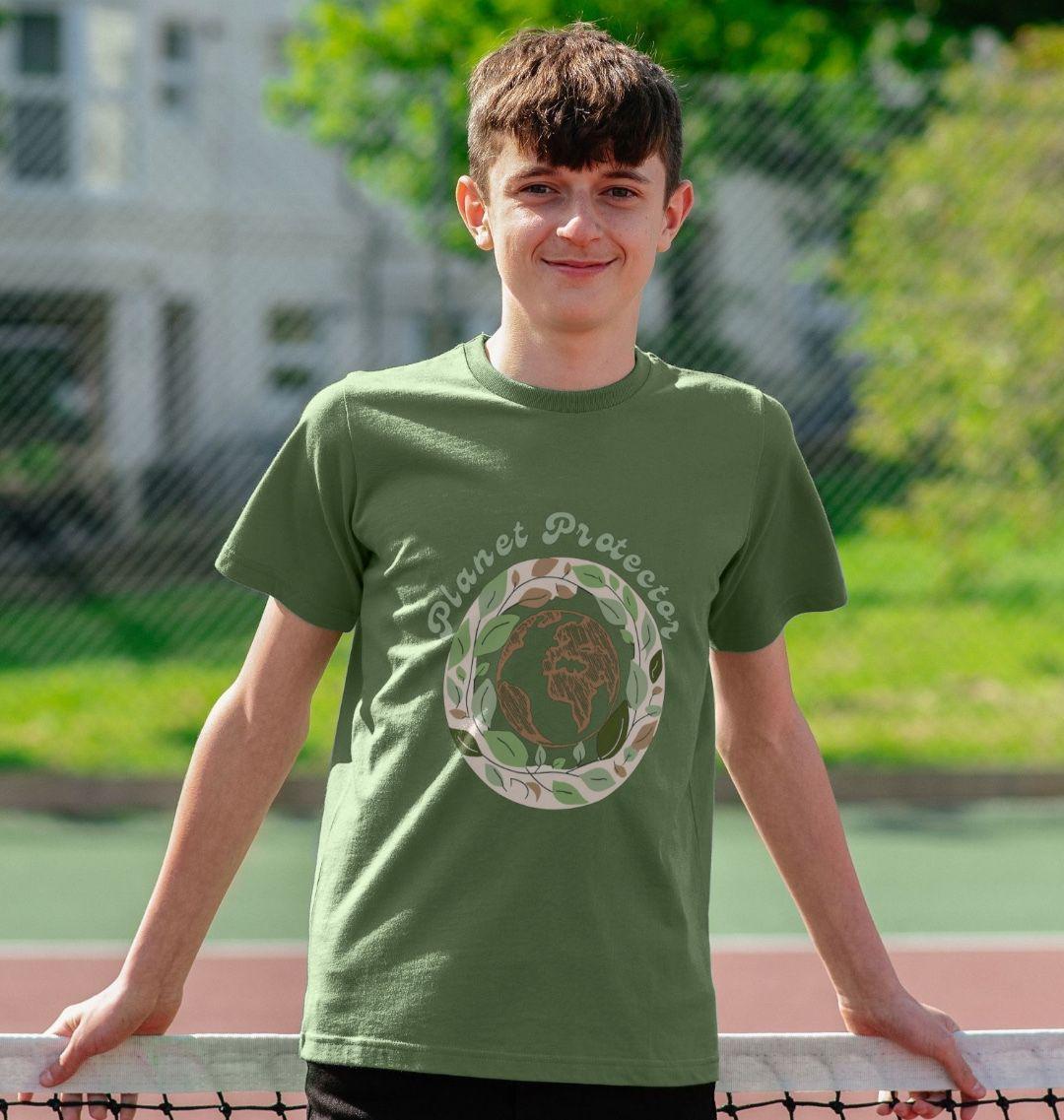 Little Planet Protector – Nurture The Future | Kids’ Organic Tee