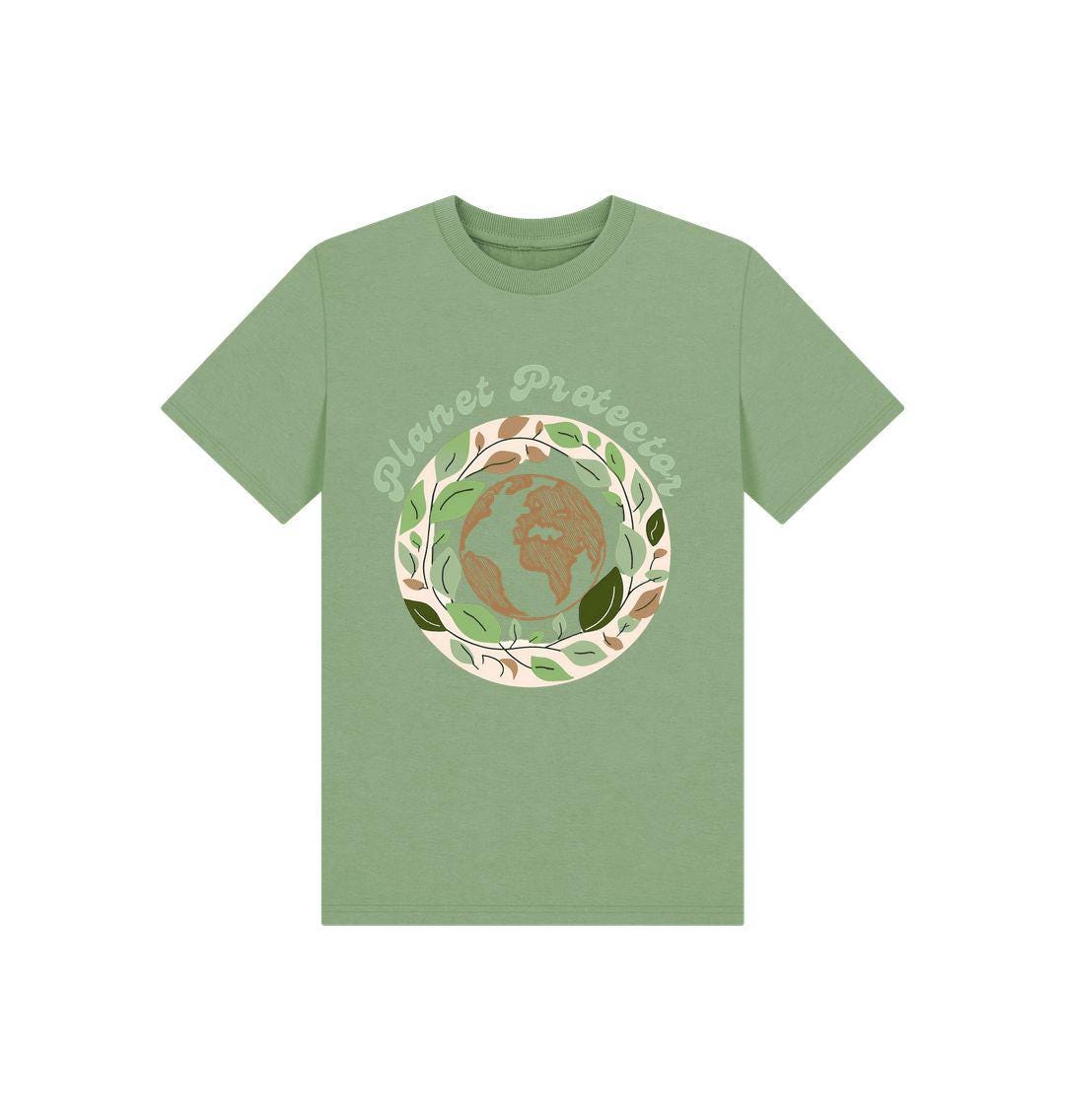 Little Planet Protector – Nurture The Future | Kids’ Organic Tee