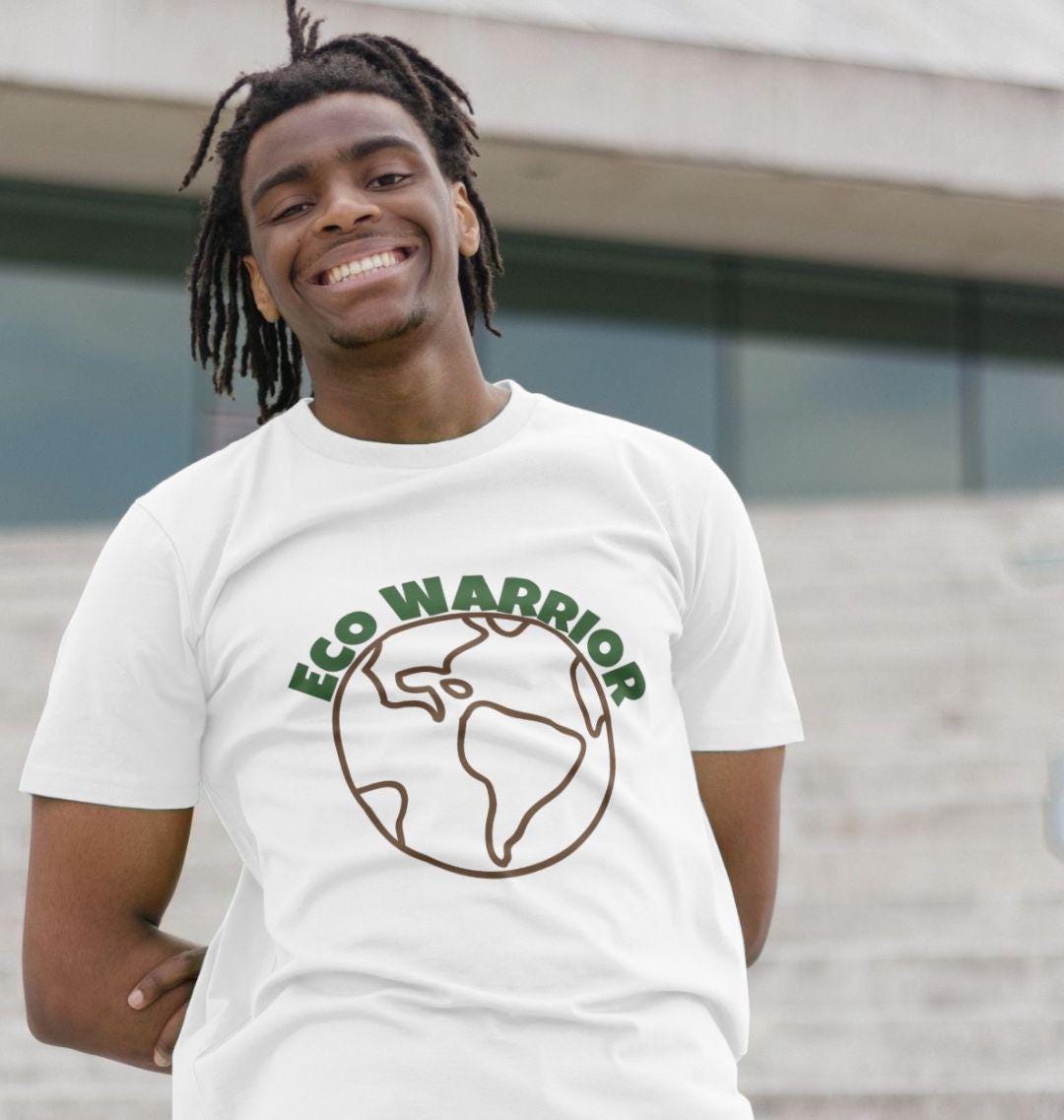 Men's Eco Warrior Tee – Bold Style, Bold Values