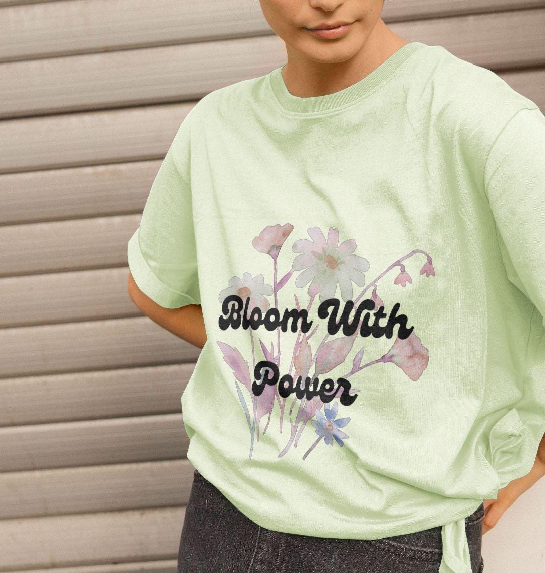Women's Spring Into Action Tee – Bloom With Bold Purpose