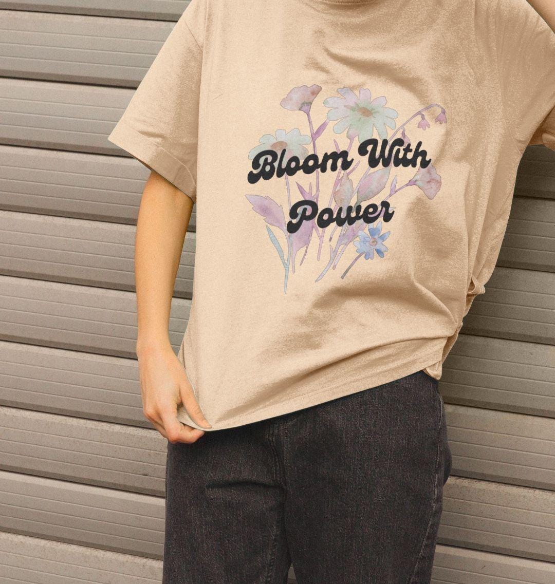 Women's Spring Into Action Tee – Bloom With Bold Purpose