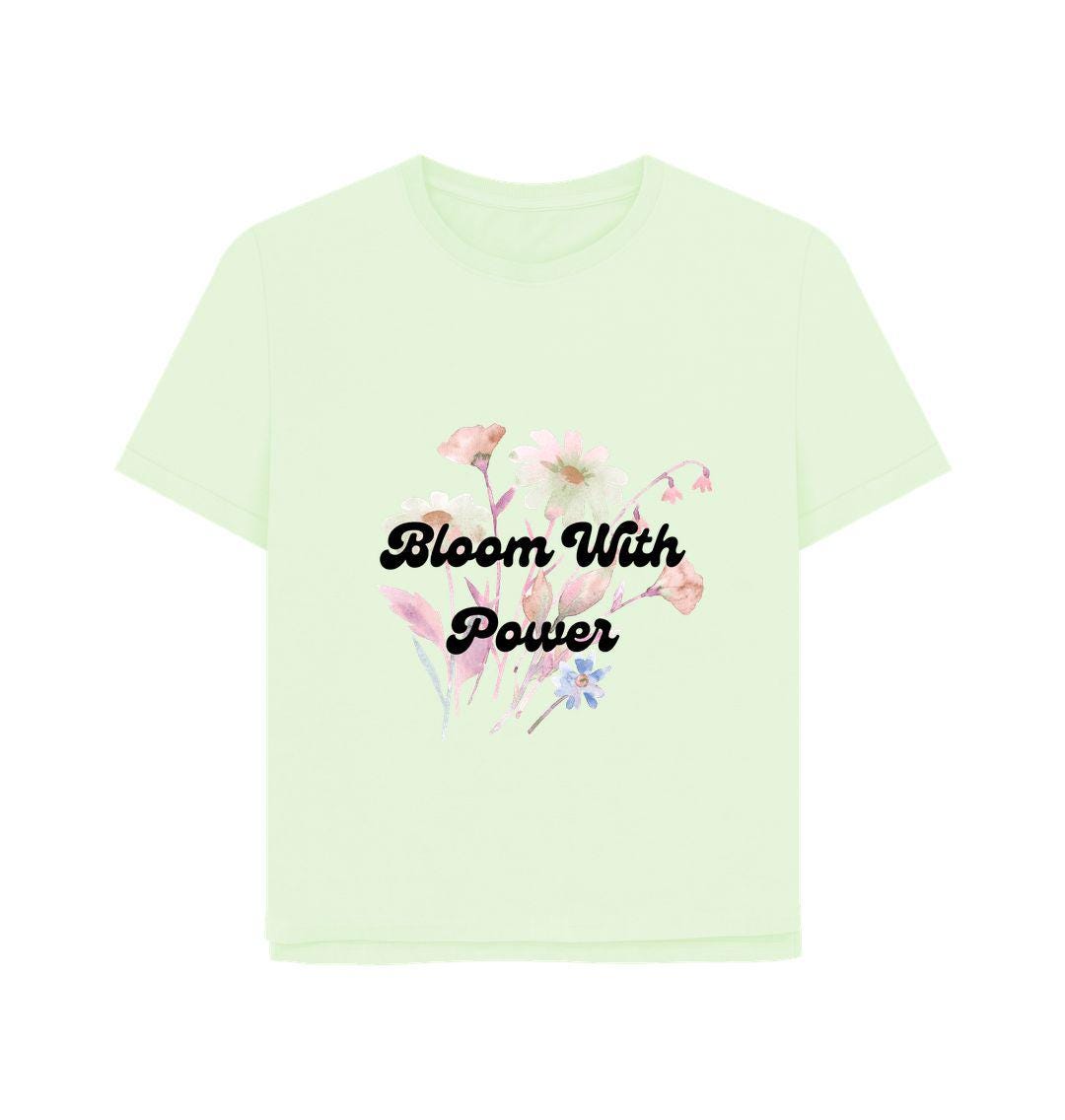 Women's Spring Into Action Tee – Bloom With Bold Purpose