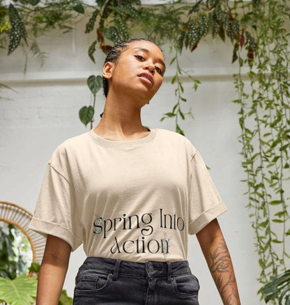 Women's Bloom With Power Tee – Grow Confidence Sustainably