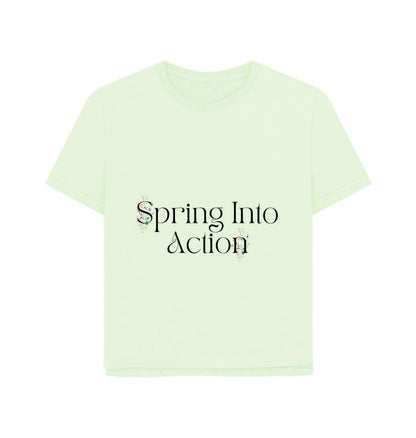 Women's Bloom With Power Tee – Grow Confidence Sustainably