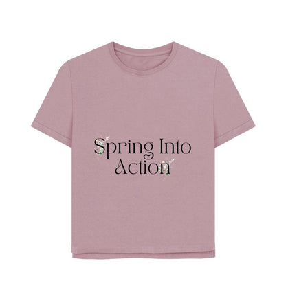 Women's Bloom With Power Tee – Grow Confidence Sustainably