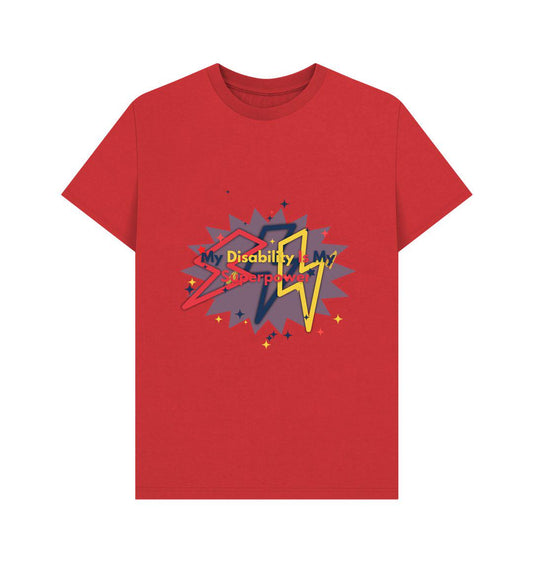 Men's Superpower Tee – Disability Is My Strength