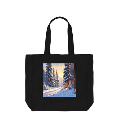 Golden Dawn Forest Tote – Nature-inspired Utility