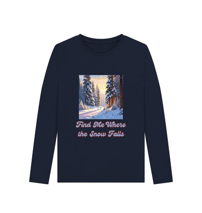 Women's Snowfall Escape Long Sleeve – Winter Style, Eco Soul
