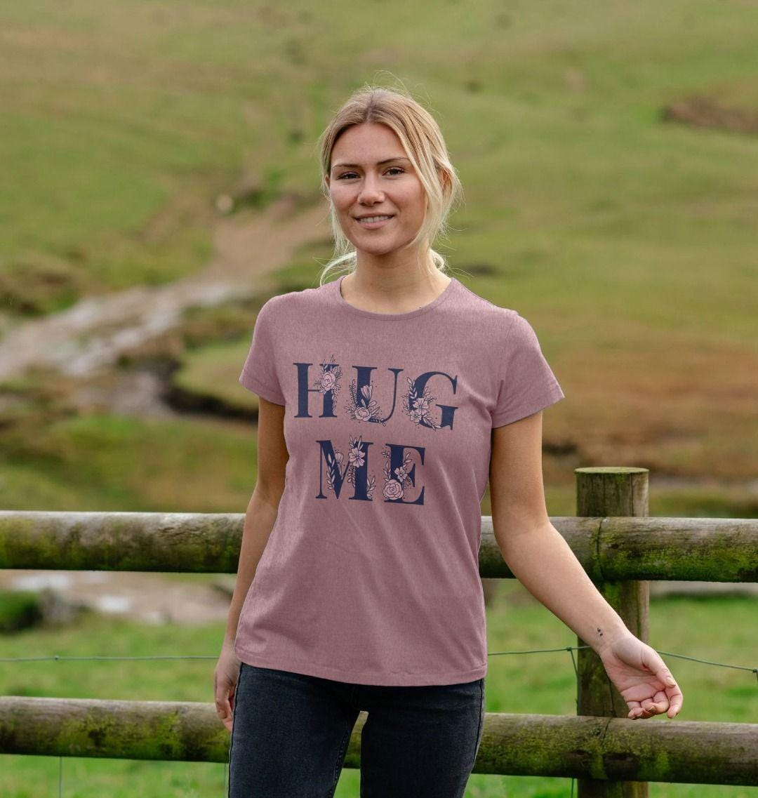 Women's Hug Me Tee – Eco Comfort You Can Wear