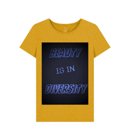 Women's Beauty In Diversity Tee – Unique By Design