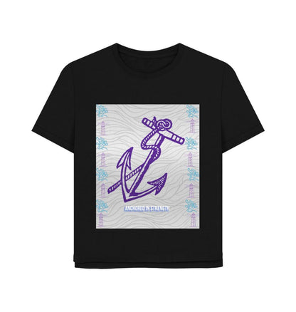 Women's Oceanwhisper Tee – Anchored In Strength, Styled For Impact