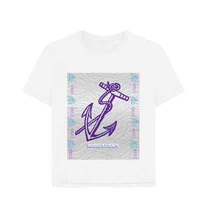 Women's Oceanwhisper Tee – Anchored In Strength, Styled For Impact