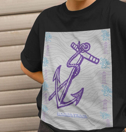 Women's Oceanwhisper Tee – Anchored In Strength, Styled For Impact