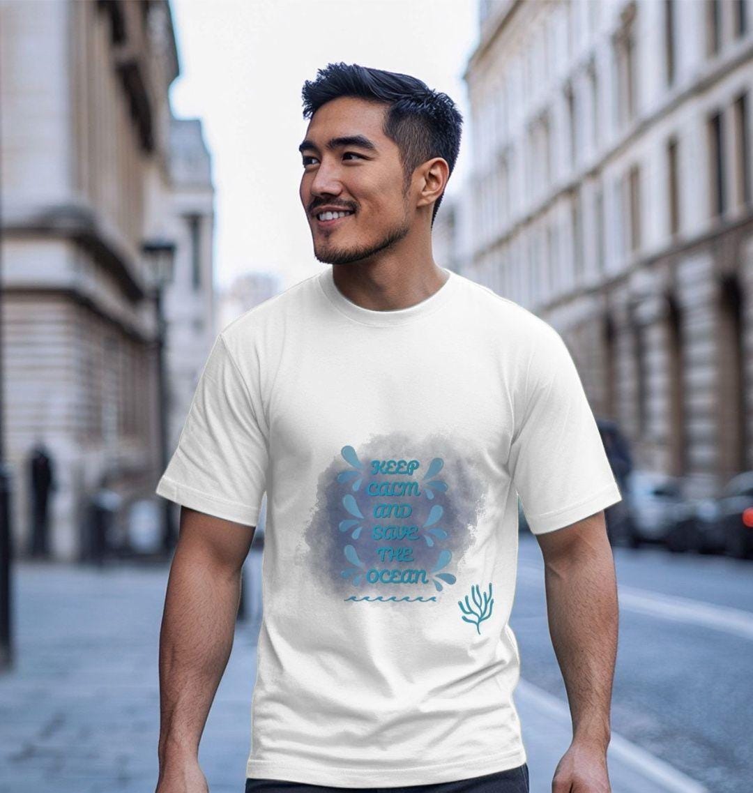 Men's Oceanvibe Tee – Make Waves Sustainably