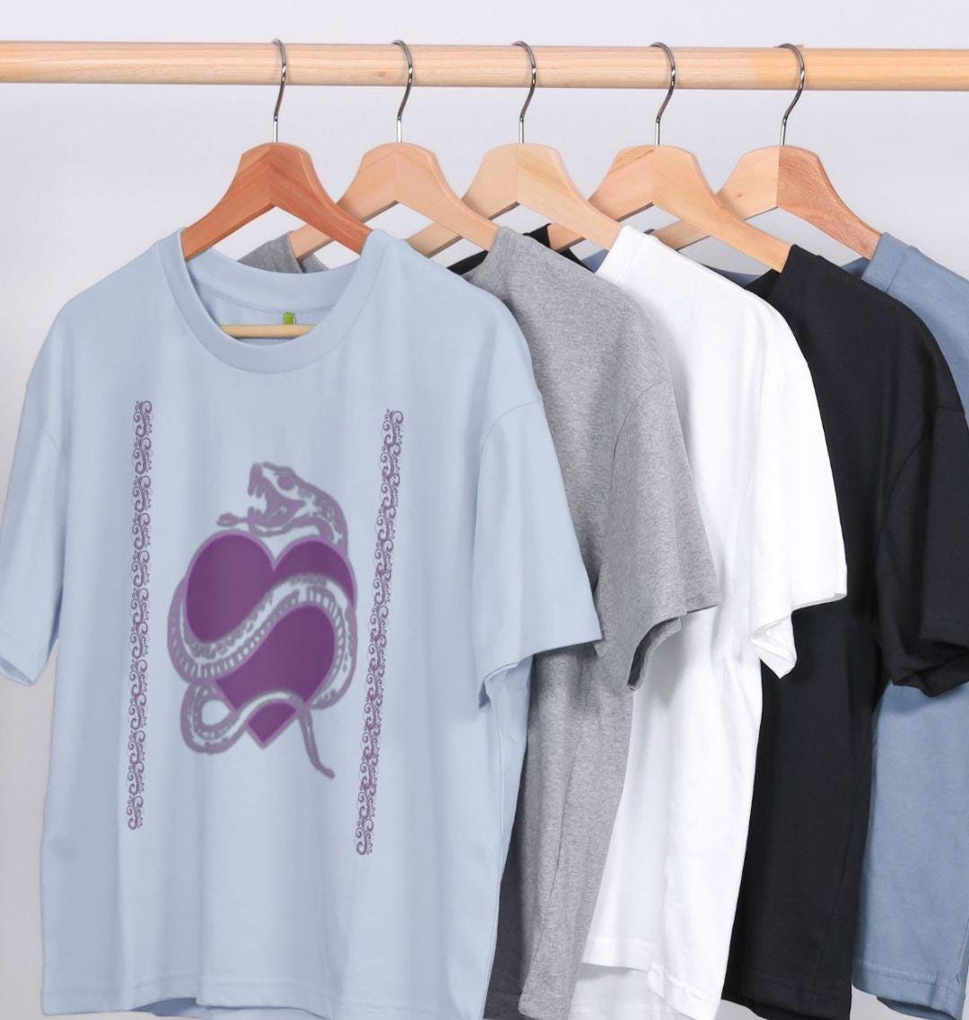 Women's Purplo Heartbeat Tee – Passion In Every Thread