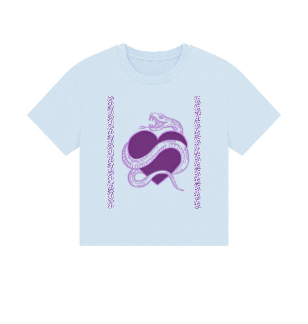 Women's Purplo Heartbeat Tee – Passion In Every Thread