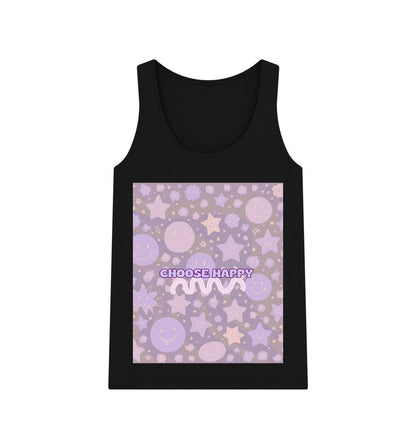 Women's Bliss Thread Tank – Happiness Meets Minimalist Style