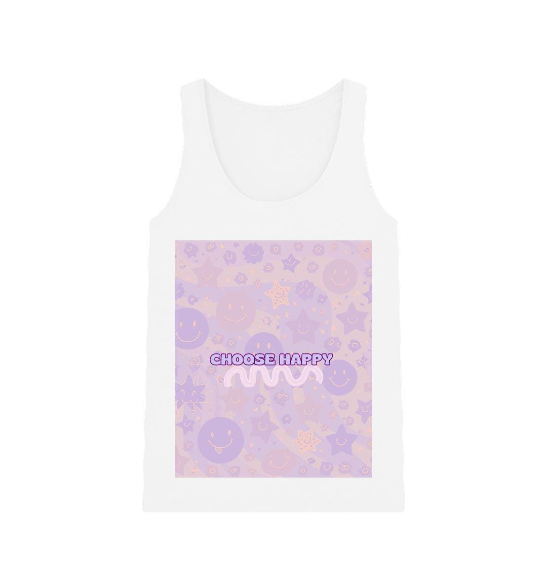 Women's Bliss Thread Tank – Happiness Meets Minimalist Style