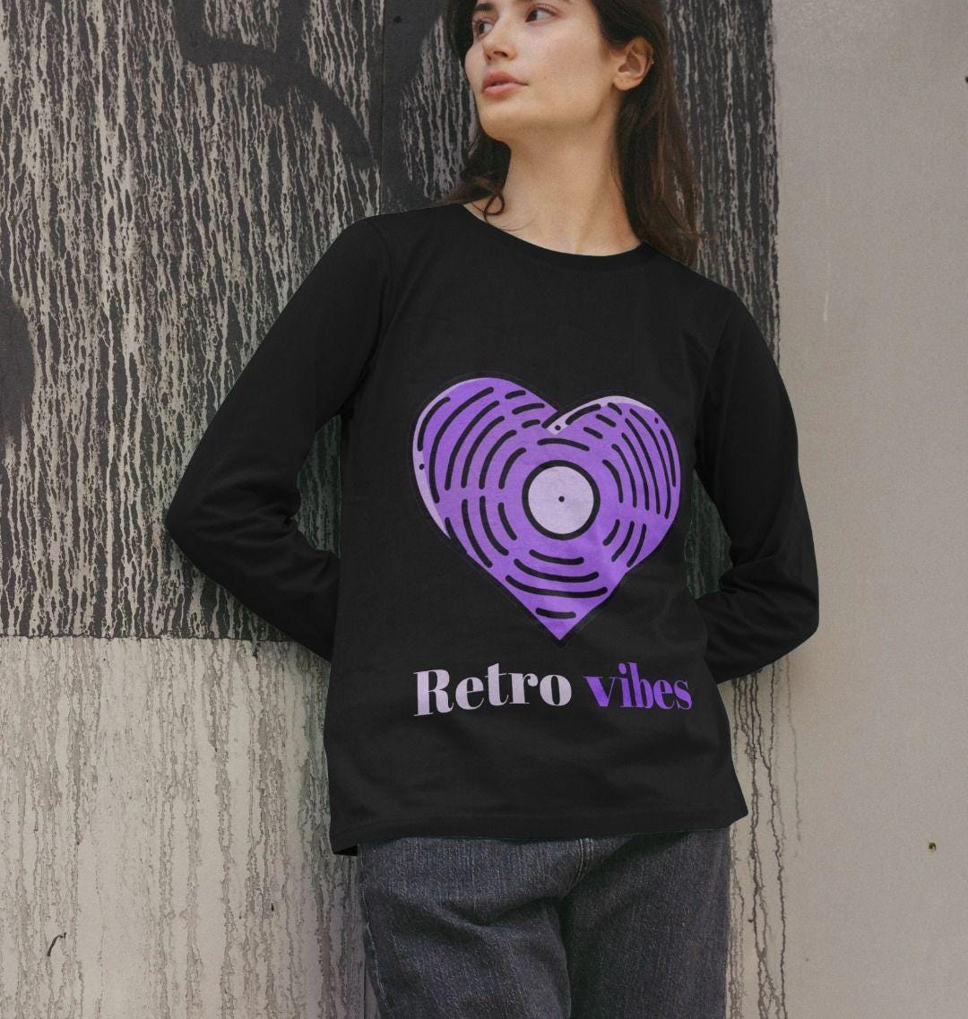 Women's Retro Vibes Tee – Throwback, Thoughtfully Made