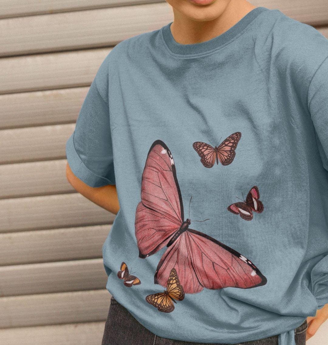Women's Butterfly Tee – Soft Wings, Strong Message