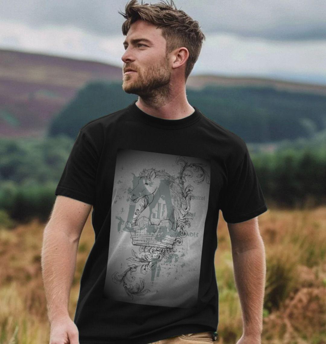 Chic Planet By Kat Wells Chess Piece Men's Basic T-shirt