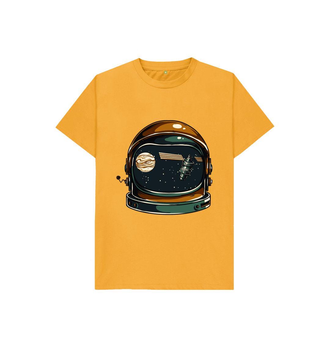 Chic Planet By Kat Wells Astronaut Helmet Boys Basic T-shirt