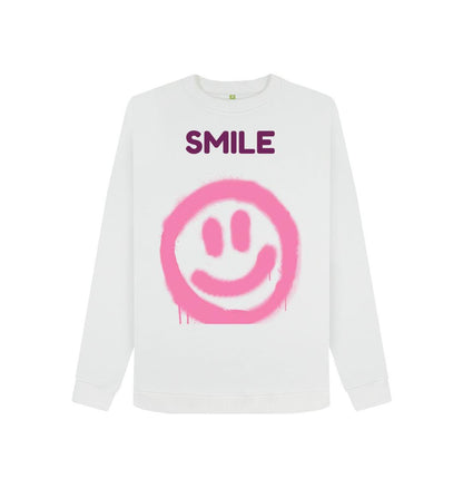 Chic Planet By Kat Wells Smile Women's Crewneck Jumper