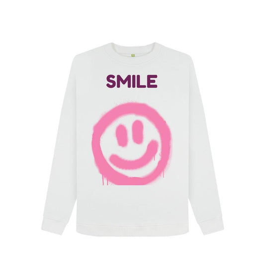 Chic Planet By Kat Wells Smile Women's Crewneck Jumper