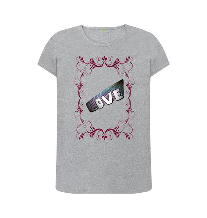 Valentines Collection: Chic Planet By Kat Wells Women's Crew Neck Tee