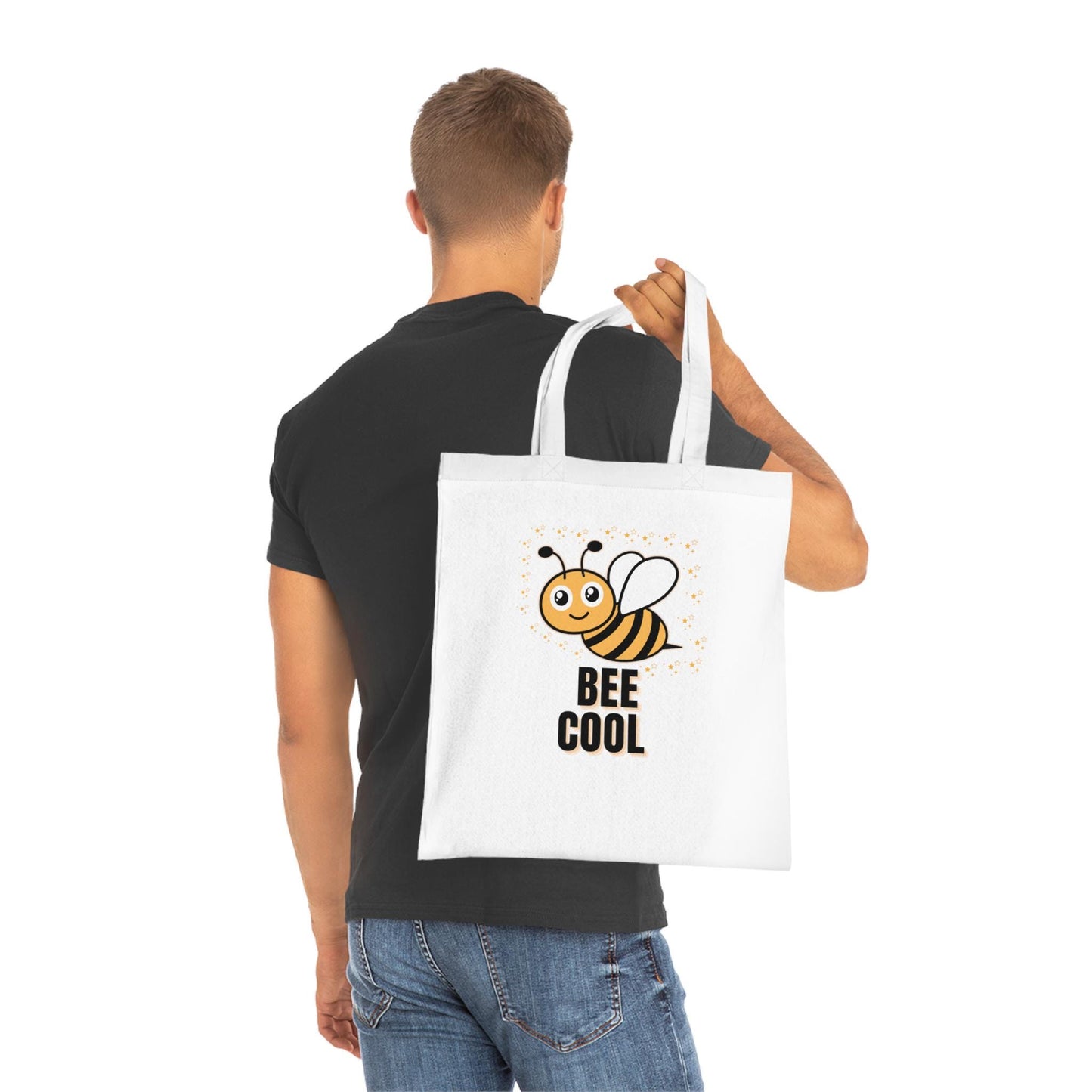BEE COOL Tote Bag -Buzz-Worthy Style with a Sting of Sass