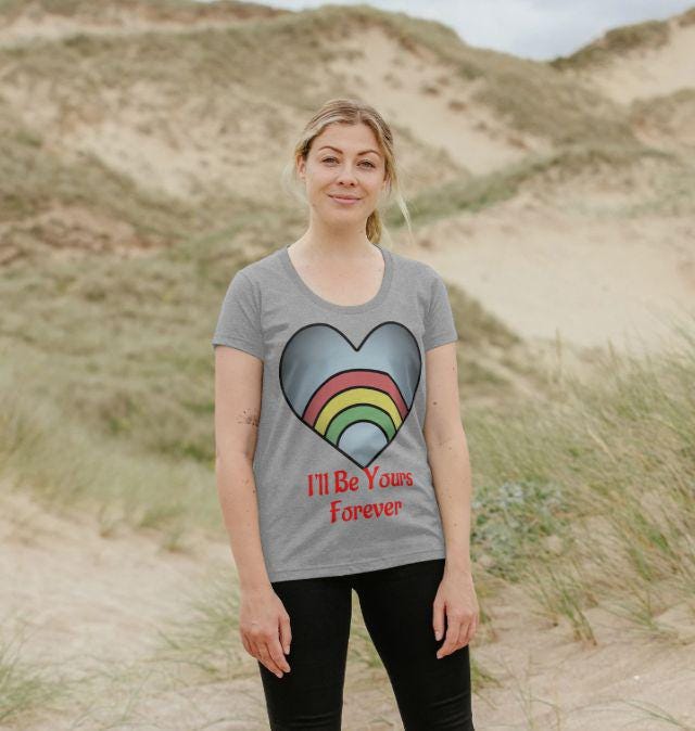 Valentines Collection Chic Planet By Kat Wells Women's Scoop Neck Tee