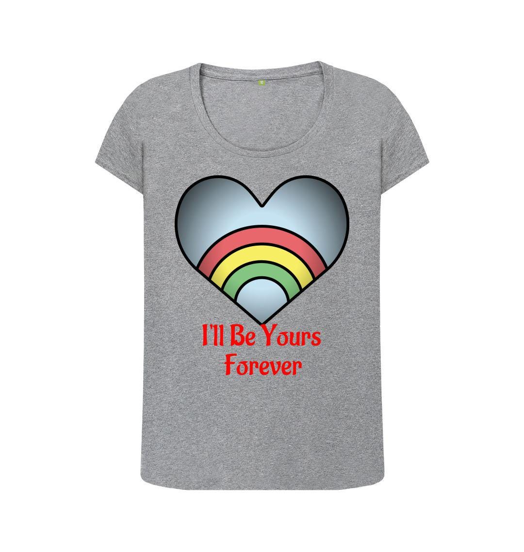 Valentines Collection Chic Planet By Kat Wells Women's Scoop Neck Tee